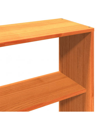 Giroletto senza Materasso Marrone Cera 180x200 cm Legno di Pino