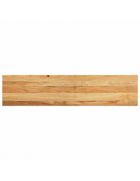 Gradini 12 pz Marrone Chiaro 110x30x2 cm Legno Massello Rovere