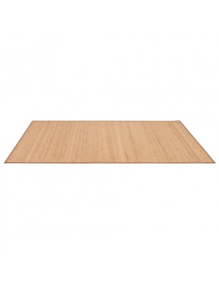 Tappeto in Bambù 100x160 cm Marrone