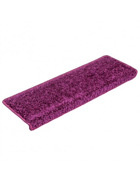 Tappetini per Scale 10 pz 65x21x4 cm Viola