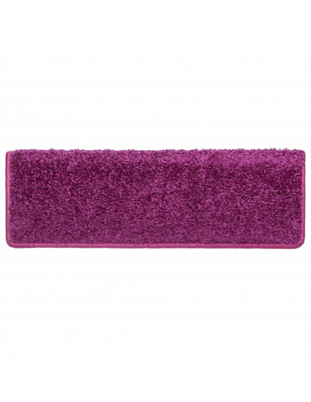 Tappetini per Scale 10 pz 65x21x4 cm Viola