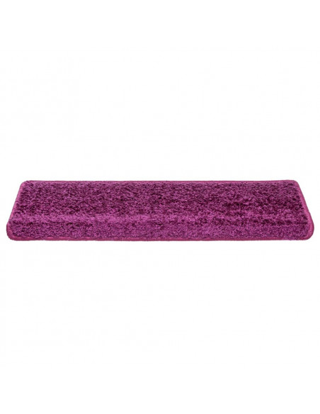 Tappetini per Scale 10 pz 65x21x4 cm Viola