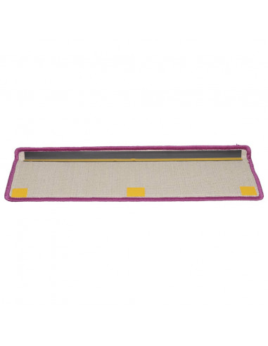Tappetini per Scale 10 pz 65x21x4 cm Viola