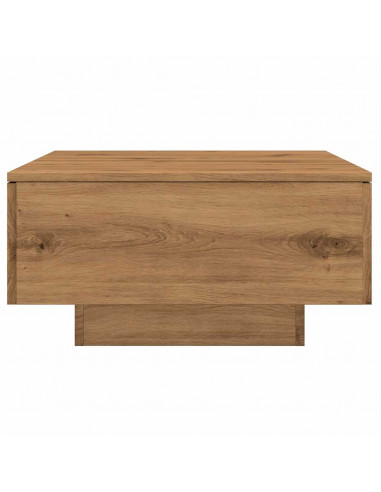 Tavolino da Salotto Rovere Artigianale 90x60x31 cm Truciolato