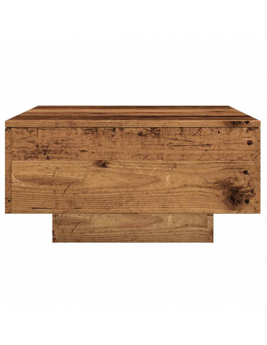 Tavolino da Salotto Legno Antico 90x60x31 cm Legno Multistrato