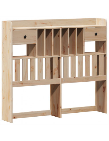 Letto senza Materasso 135x190 cm in Legno Massello di Pino