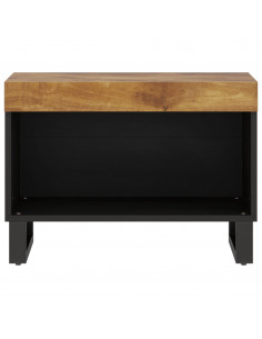 Mobile Porta TV 60x33x43,5 cm in Legno Massello di Mango 2