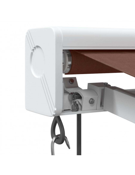 Tenda da Sole Retrattile Automatica 400x300 cm Marrone
