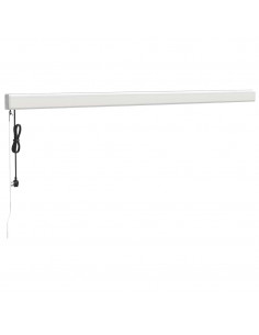 Tenda Sole Retrattile Arancione Marrone 4x3m Tessuto Alluminio