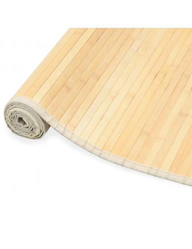 Tappeto in Bambù 80x300 cm Naturale