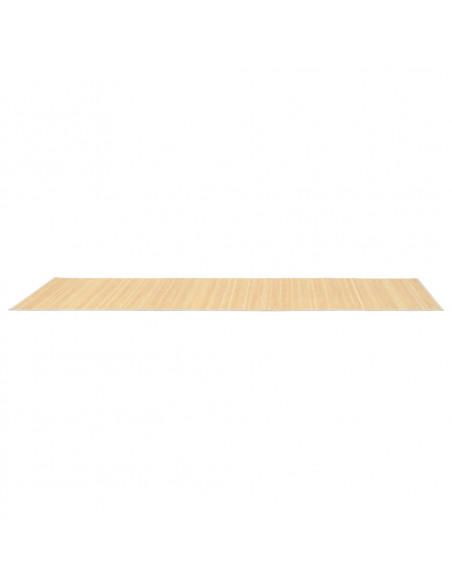 Tappeto in Bambù 80x300 cm Naturale