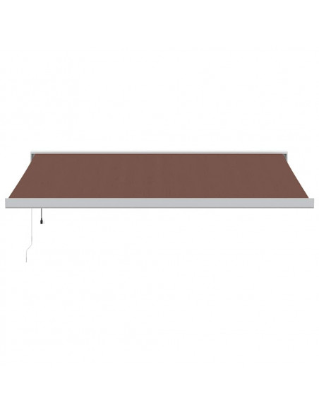 Tenda da Sole Retrattile Automatica 400x300 cm Marrone