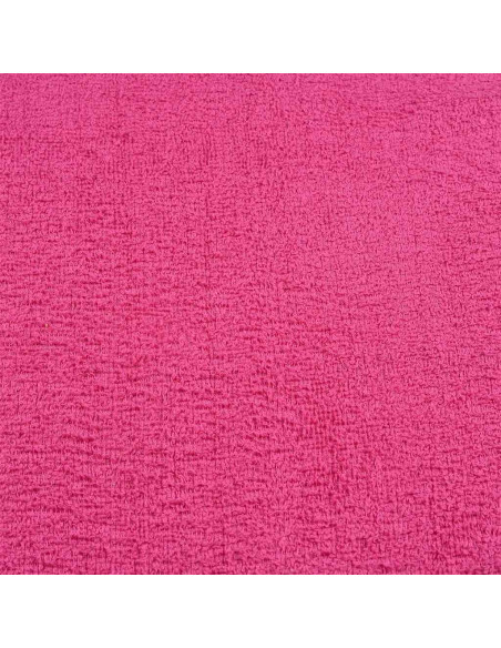 Asciugamani per Sauna 4 pz Rosa 80x200 cm 360 g/m² 100% Cotone