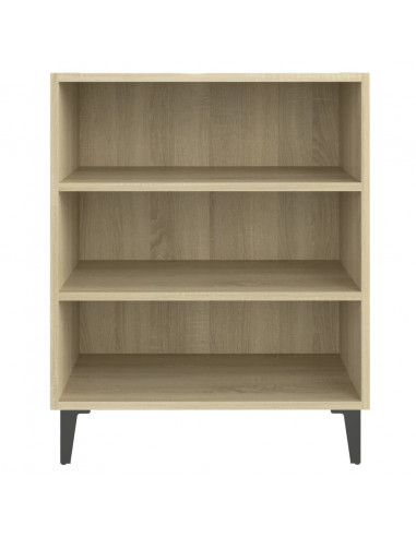 Credenza Rovere Sonoma 57x35x70 cm in Legno Multistrato