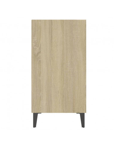 Credenza Rovere Sonoma 57x35x70 cm in Legno Multistrato