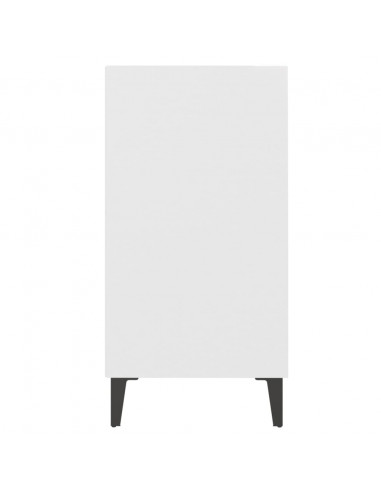 Credenza Bianca 57x35x70 cm in Legno Multistrato