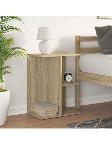 Comodino Rovere Sonoma 46,5x29x61 cm in Legno Multistrato