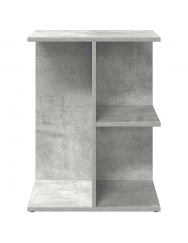 Comodino Grigio Cemento 46,5x29x61 cm in Legno Multistrato
