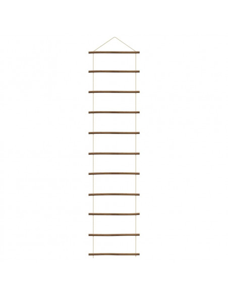 Decorazione da Parete a Forma di Scala 50x200 cm Ramo Naturale