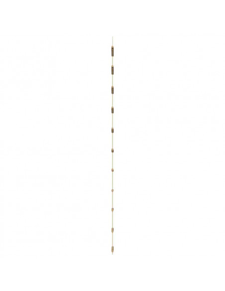 Decorazione da Parete a Forma di Scala 50x200 cm Ramo Naturale