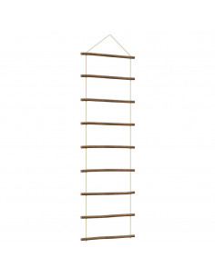 Decorazione da Parete a Forma di Scala 50x150 cm Ramo Naturale