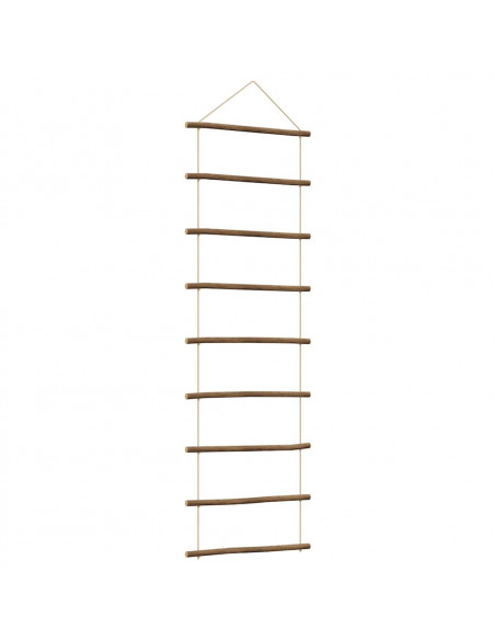 Decorazione da Parete a Forma di Scala 50x150 cm Ramo Naturale