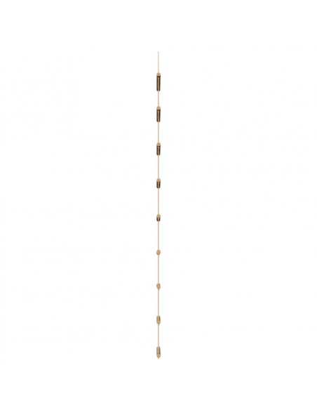Decorazione da Parete a Forma di Scala 50x150 cm Ramo Naturale