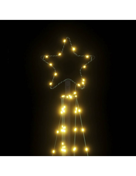 Illuminazione per Albero di Natale 339 LED Bianco Caldo 182 cm
