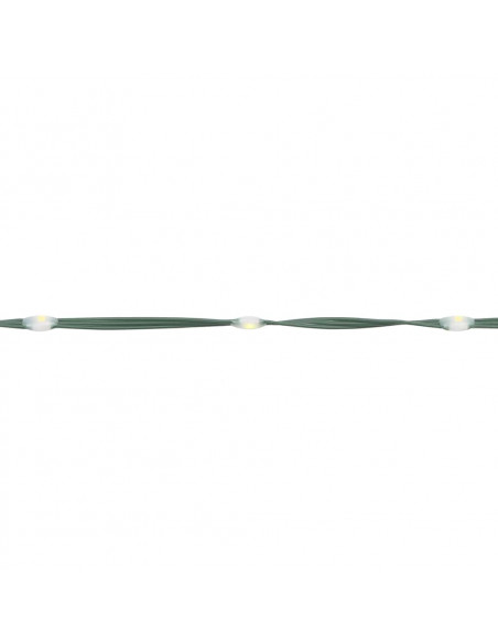 Illuminazione per Albero di Natale 363 LED Bianco Freddo 182 cm