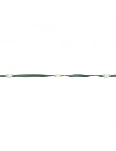 Illuminazione per Albero di Natale 363 LED Bianco Caldo 182 cm