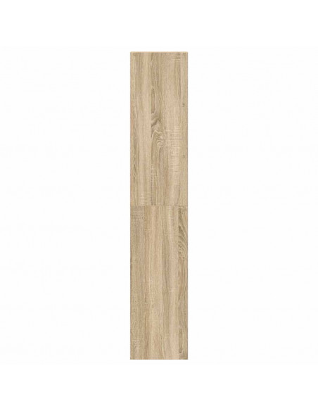 Librerie 2 pz Impilabili Rovere Sonoma 30x30x80 cm Truciolato