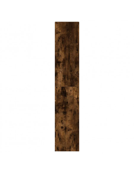 Librerie 2 pz Impilabili Rovere Fumo 30x30x80 cm in Truciolato