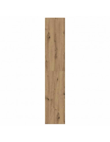 Librerie 2 pz Impilabili Rovere 30x30x80 cm Legno Multistrato