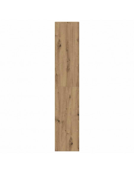Librerie 2 pz Impilabili Rovere 30x30x80 cm Legno Multistrato