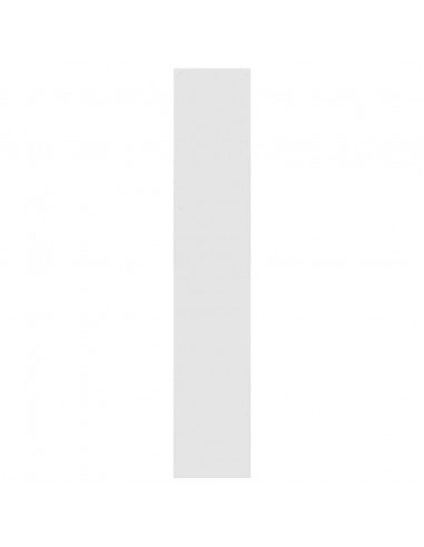 Librerie 2 pz Impilabili Bianchi 30x30x80 cm Legno Multistrato