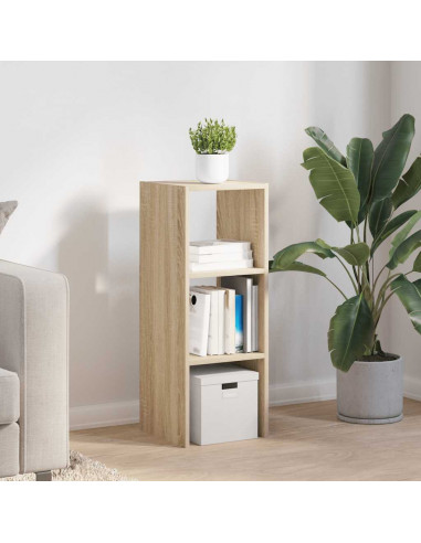 Libreria Impilabili Rovere Sonoma 30x30x80 cm Legno Multistrato