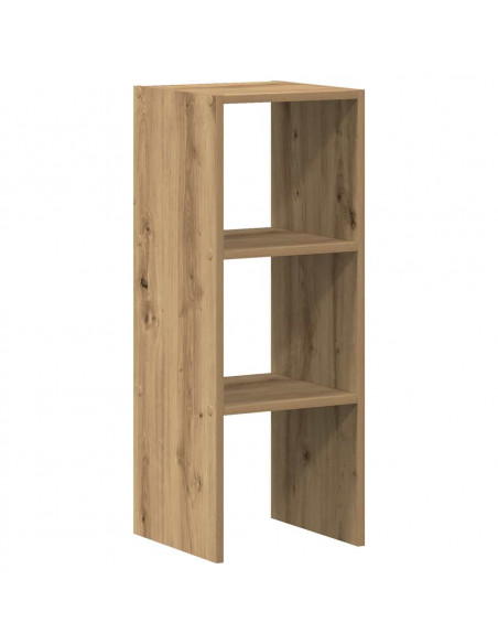 Libreria Impilabili Rovere Artigianale 30x30x80 cm Truciolato