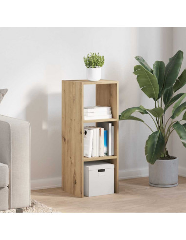 Libreria Impilabili Rovere Artigianale 30x30x80 cm Truciolato