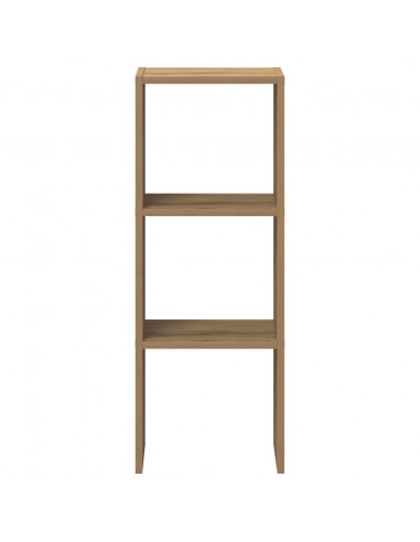 Libreria Impilabili Rovere Artigianale 30x30x80 cm Truciolato