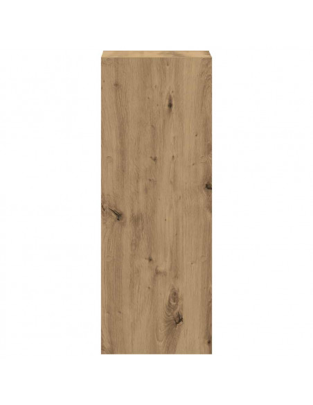 Libreria Impilabili Rovere Artigianale 30x30x80 cm Truciolato