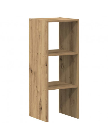 Libreria Impilabili Rovere Artigianale 30x30x80 cm Truciolato