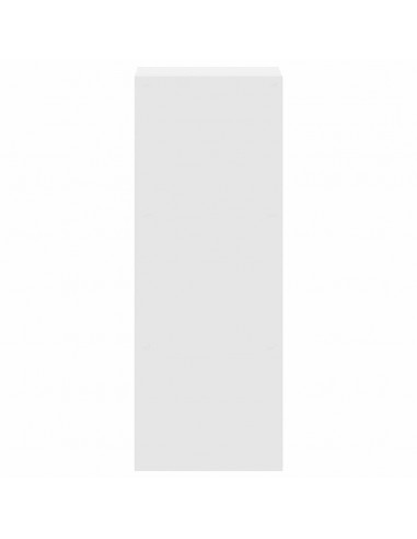 Libreria Impilabili Bianca 30x30x80 cm in Legno Multistrato