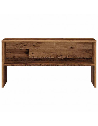 Mobile Porta TV Legno Antico 80x40x40 cm in Legno Multistrato