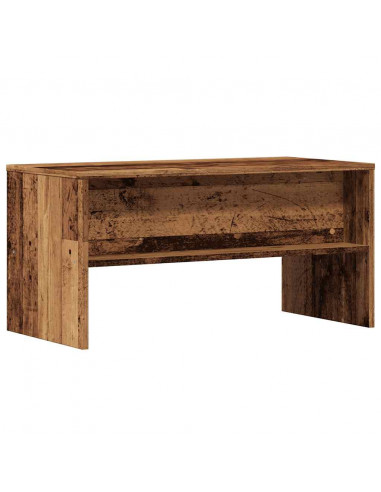 Mobile Porta TV Legno Antico 80x40x40 cm in Legno Multistrato