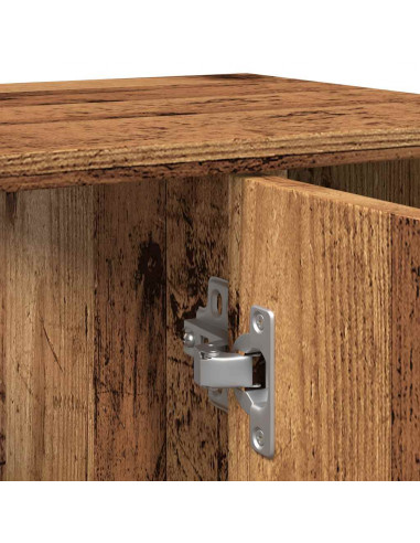 Mobile da Bagno Legno Antico 60x32x53,5 cm in Legno Multistrato