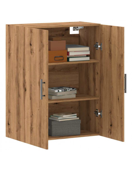 Mobile a Parete Rovere Artigianale 69,5x34x90 cm