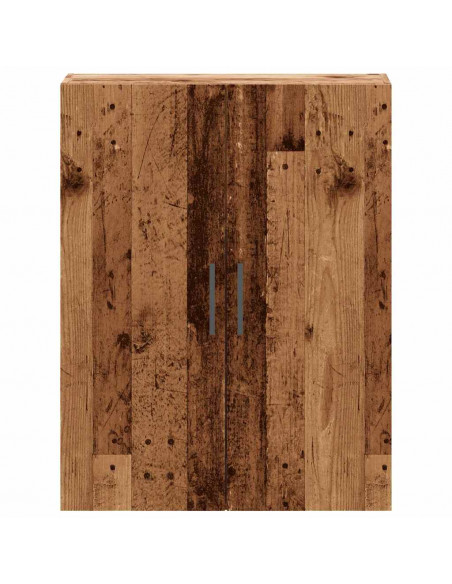 Mobile a Parete Legno Antico 69,5x34x90 cm