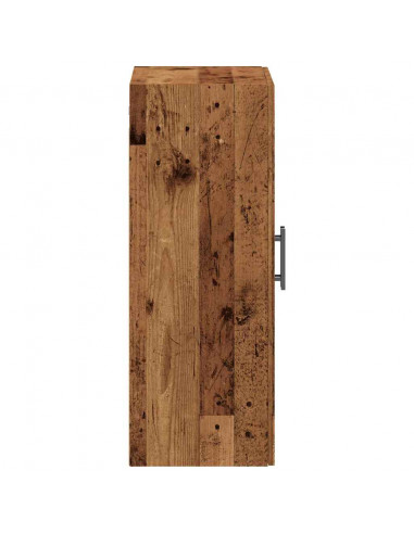 Mobile a Parete Legno Antico 69,5x34x90 cm