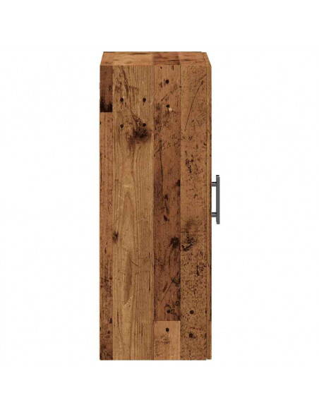 Mobile a Parete Legno Antico 69,5x34x90 cm