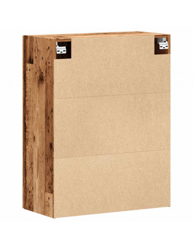 Mobile a Parete Legno Antico 69,5x34x90 cm